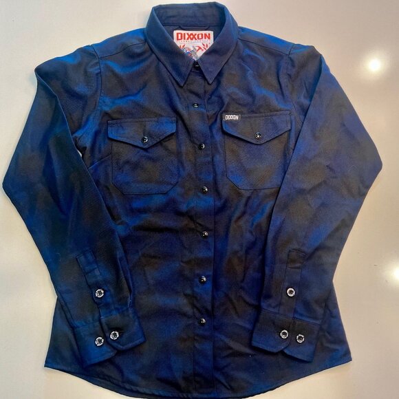 Dixxon Flannel Company: Midnight 10Yr Flannel Shirt, Women's MEDIUM, Inc Tag - Picture 3 of 10